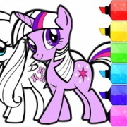 Pony Coloring Book 5